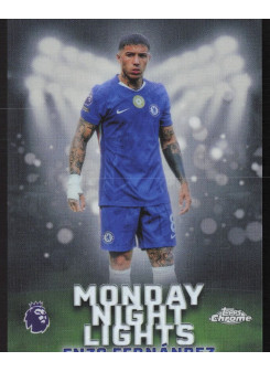 Enzo Fernández, Kartička, 2025-26 Topps Chrome Premier League, INSERT