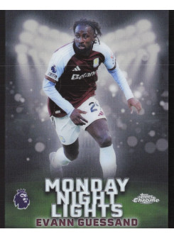Evann Guessand, Kartička, 2025-26 Topps Chrome Premier League, INSERT