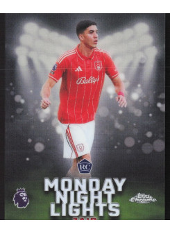 Jair, Kartička, 2025-26 Topps Chrome Premier League, INSERT