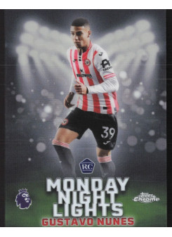 Gustavo Nunes, Card, 2025-26 Topps Chrome Premier League, INSERT