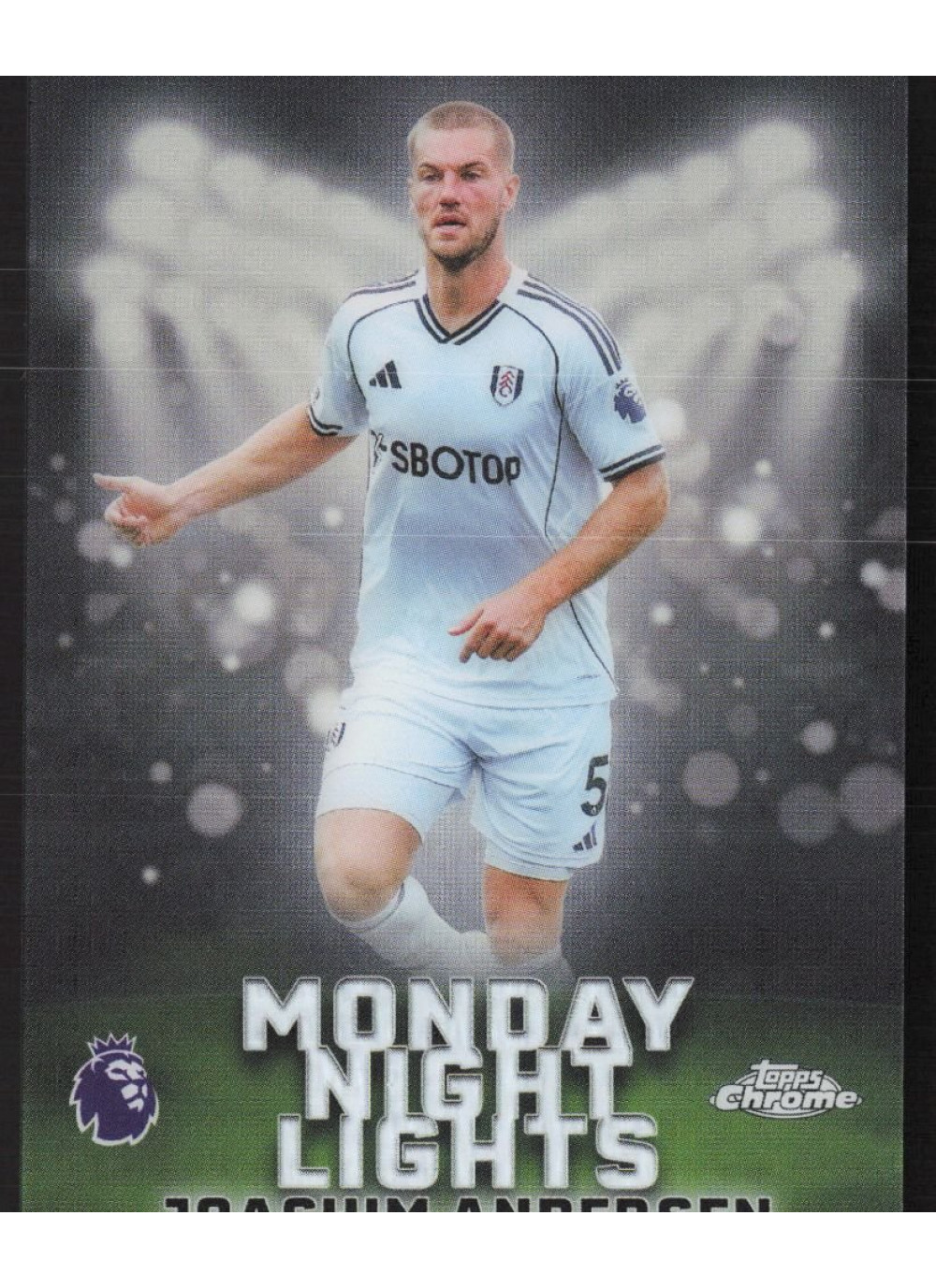 Joachim Andersen, Card, 2025-26 Topps Chrome Premier League, INSERT