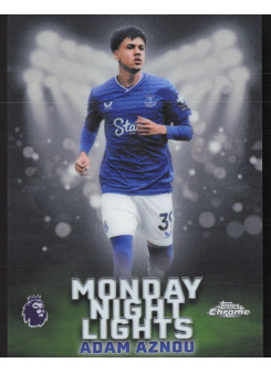 Adam Aznou, Kartička, 2025-26 Topps Chrome Premier League, INSERT