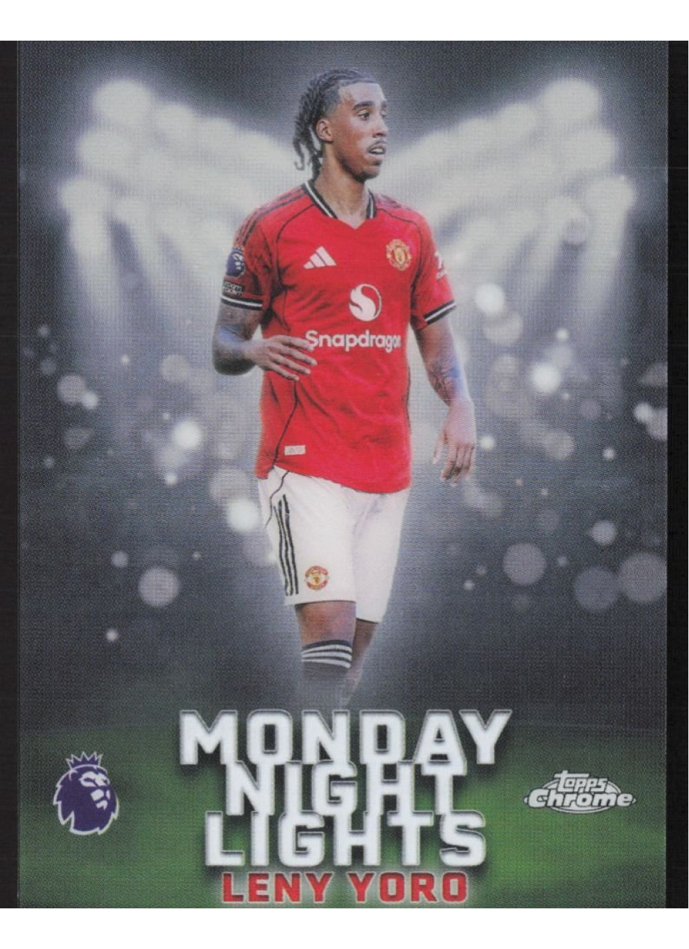 Leny Yoro, Card, 2025-26 Topps Chrome Premier League, INSERT