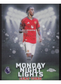 Leny Yoro, Kartička, 2025-26 Topps Chrome Premier League, INSERT