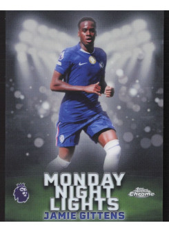Jamie Gittens, Kartička, 2025-26 Topps Chrome Premier League, INSERT