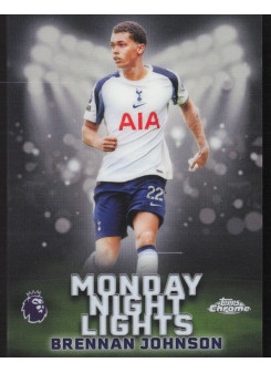Brennan Johnson, Kartička, 2025-26 Topps Chrome Premier League, INSERT