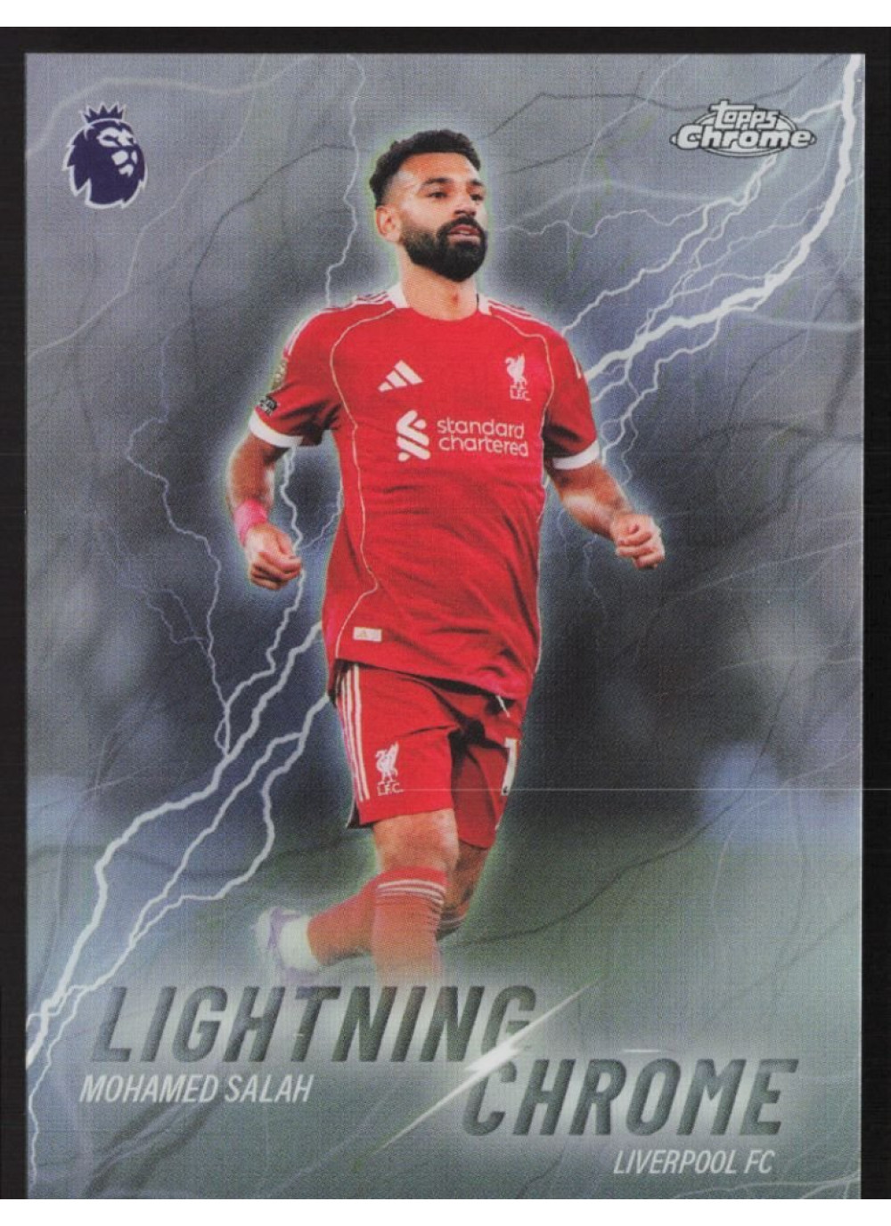 Mohamed Salah, Card, 2025-26 Topps Chrome Premier League, INSERT