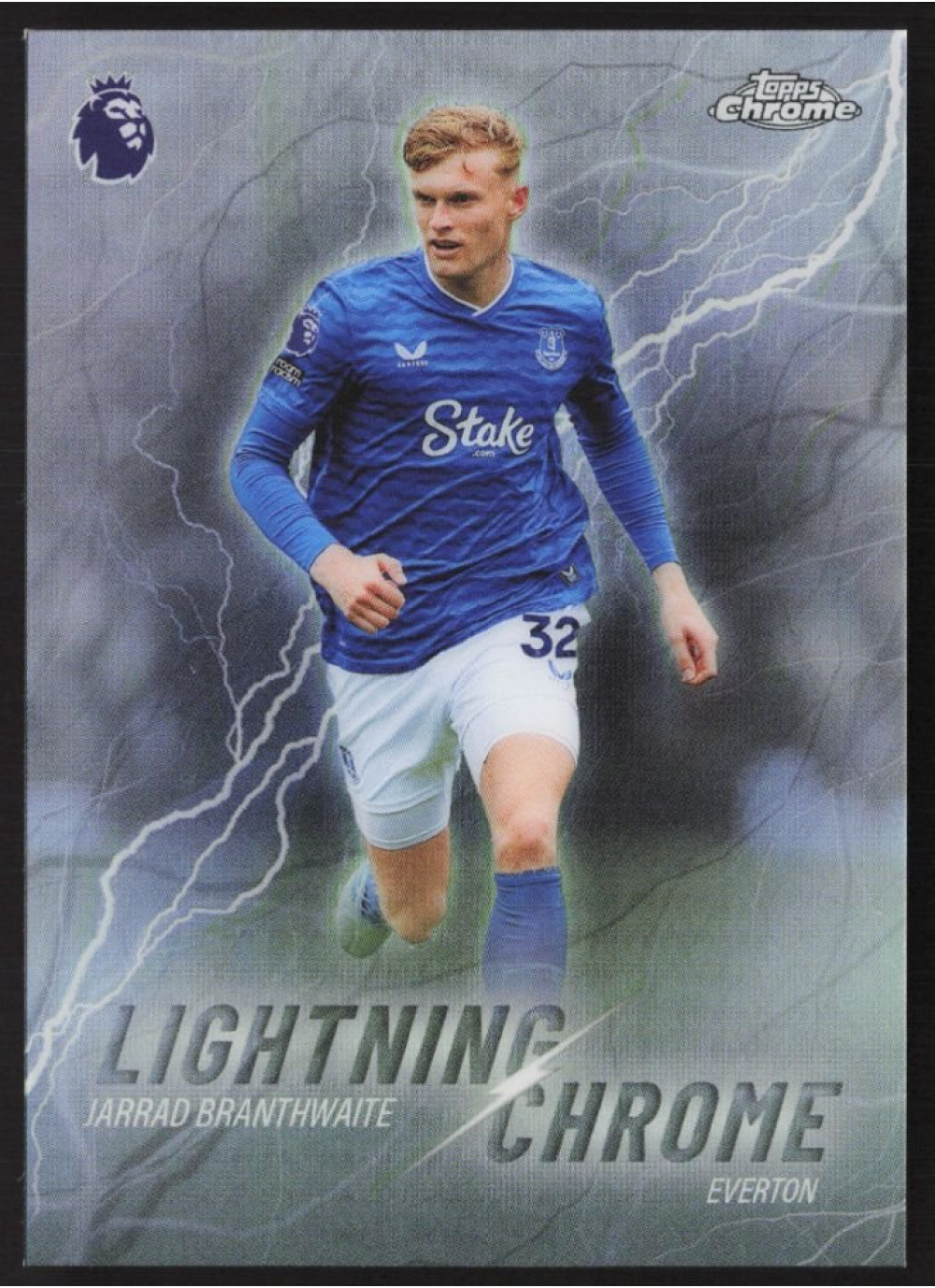 Jarrad Branthwaite, Card, 2025-26 Topps Chrome Premier League, INSERT