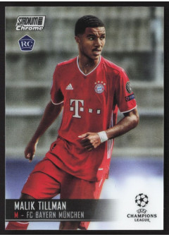 Malik Tillman, Kartička, 2020-21 Topps Stadium Club Chrome UEFA Champions League, BASE