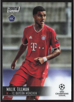 Malik Tillman, Kartička, 2020-21 Topps Stadium Club Chrome UEFA Champions League, BASE
