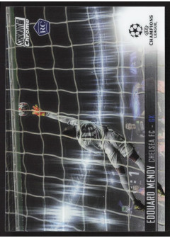 Edouard Mendy, Kartička, 2020-21 Topps Stadium Club Chrome UEFA Champions League, BASE