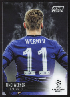 Timo Werner, Kartička, 2020-21 Topps Stadium Club Chrome UEFA Champions League, BASE