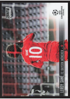 Leroy Sane, Kartička, 2020-21 Topps Stadium Club Chrome UEFA Champions League, BASE