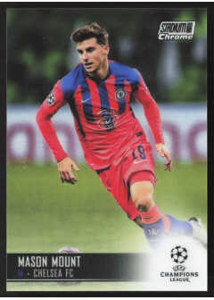 Mason Mount, Kartička, 2020-21 Topps Stadium Club Chrome UEFA Champions League, BASE