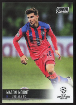 Mason Mount, Kartička, 2020-21 Topps Stadium Club Chrome UEFA Champions League, BASE