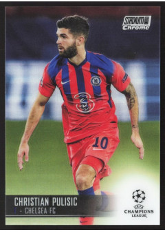 Christian Pulisic, Kartička, 2020-21 Topps Stadium Club Chrome UEFA Champions League, BASE