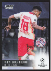 Christopher Nkunku, Kartička, 2020-21 Topps Stadium Club Chrome UEFA Champions League, BASE