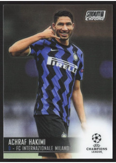 Achraf Hakimi, Kartička, 2020-21 Topps Stadium Club Chrome UEFA Champions League, BASE