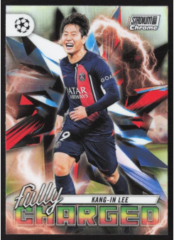 Kang-in Lee, Kartička, 2023-24 Topps Stadium Club Chrome UEFA Club Competitions, INSERT