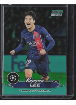 Kang-in Lee, Kartička, 2023-24 Topps Stadium Club Chrome UEFA Club Competitions, LIMIT