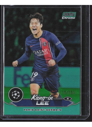 Kang-in Lee, Card, 2023-24 Topps Stadium Club Chrome UEFA Club Competitions, LIMIT