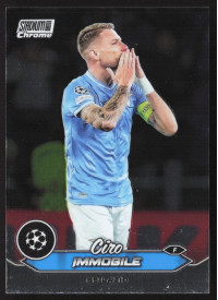Ciro Immobile, Kartička, 2023-24 Topps Stadium Club Chrome UEFA Club Competitions, BASE