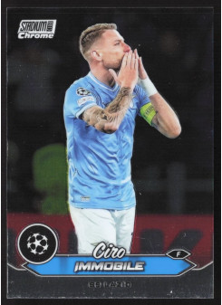 Ciro Immobile, Kartička, 2023-24 Topps Stadium Club Chrome UEFA Club Competitions, BASE