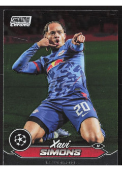 Xavi Simons, Kartička, 2023-24 Topps Stadium Club Chrome UEFA Club Competitions, BASE
