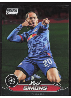 Xavi Simons, Kartička, 2023-24 Topps Stadium Club Chrome UEFA Club Competitions, BASE