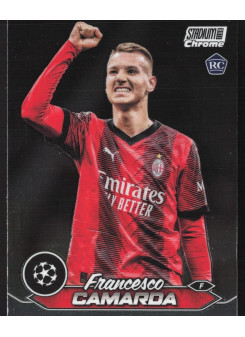 Francesco Camarda, Kartička, 2023-24 Topps Stadium Club Chrome UEFA Club Competitions, BASE