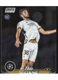Theo Zidane, Kartička, 2023-24 Topps Stadium Club Chrome UEFA Club Competitions, BASE