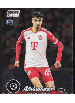 Aleksandar Pavlovic, Kartička, 2023-24 Topps Stadium Club Chrome UEFA Club Competitions, BASE