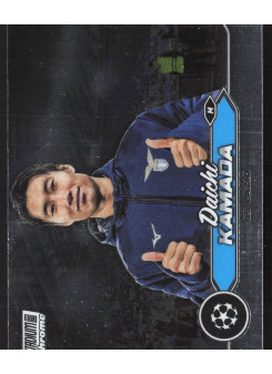 Daichi Kamada, Kartička, 2023-24 Topps Stadium Club Chrome UEFA Club Competitions, BASE