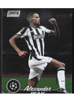 Alexander Isak, Kartička, 2023-24 Topps Stadium Club Chrome UEFA Club Competitions, BASE