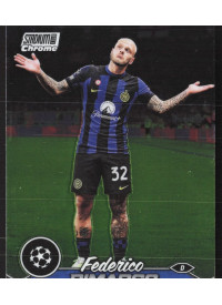 Federico Dimarco, Kartička, 2023-24 Topps Stadium Club Chrome UEFA Club Competitions, BASE