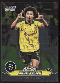 Karim Adeyemi, Kartička, 2023-24 Topps Stadium Club Chrome UEFA Club Competitions, BASE