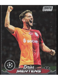 Dries Mertens, Kartička, 2023-24 Topps Stadium Club Chrome UEFA Club Competitions, BASE