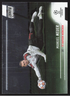Manuel Neuer, Kartička, 2021-22 Topps Stadium Club Chrome UEFA Champions League, BASE