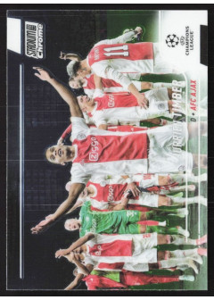 Jurriën Timber, Card, 2021-22 Topps Stadium Club Chrome UEFA Champions League, BASE