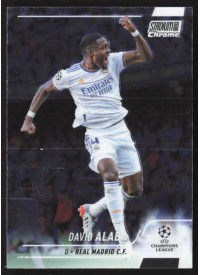 David Alaba, Kartička, 2021-22 Topps Stadium Club Chrome UEFA Champions League, BASE