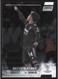 Weston McKennie, Kartička, 2021-22 Topps Stadium Club Chrome UEFA Champions League, BASE