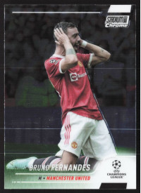Bruno Fernandes, Kartička, 2021-22 Topps Stadium Club Chrome UEFA Champions League, BASE