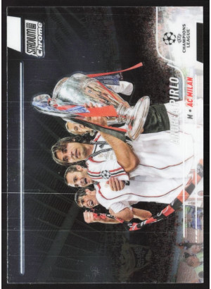 Andrea Pirlo, Card, 2021-22 Topps Stadium Club Chrome UEFA Champions League, BASE