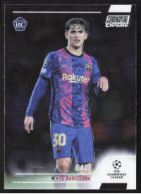 GaviRC, Kartička, 2021-22 Topps Stadium Club Chrome UEFA Champions League, BASE