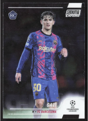 GaviRC, Card, 2021-22 Topps Stadium Club Chrome UEFA Champions League, BASE