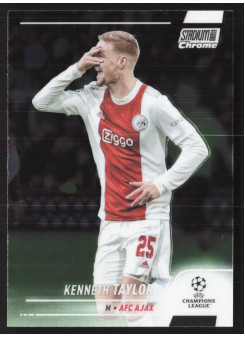 Kenneth Taylor, Kartička, 2021-22 Topps Stadium Club Chrome UEFA Champions League, BASE