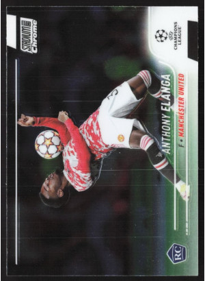 Anthony ElangaRC, Card, 2021-22 Topps Stadium Club Chrome UEFA Champions League, BASE