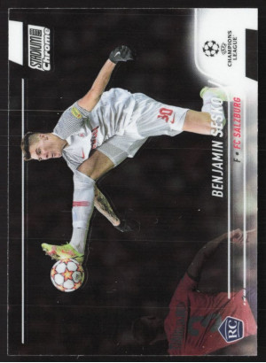 Benjamin SeskoRC, Card, 2021-22 Topps Stadium Club Chrome UEFA Champions League, BASE