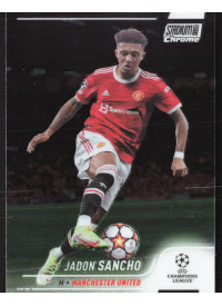 Jadon Sancho, Kartička, 2021-22 Topps Stadium Club Chrome UEFA Champions League, BASE