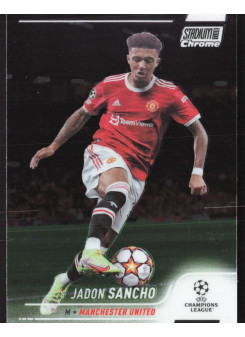 Jadon Sancho, Kartička, 2021-22 Topps Stadium Club Chrome UEFA Champions League, BASE